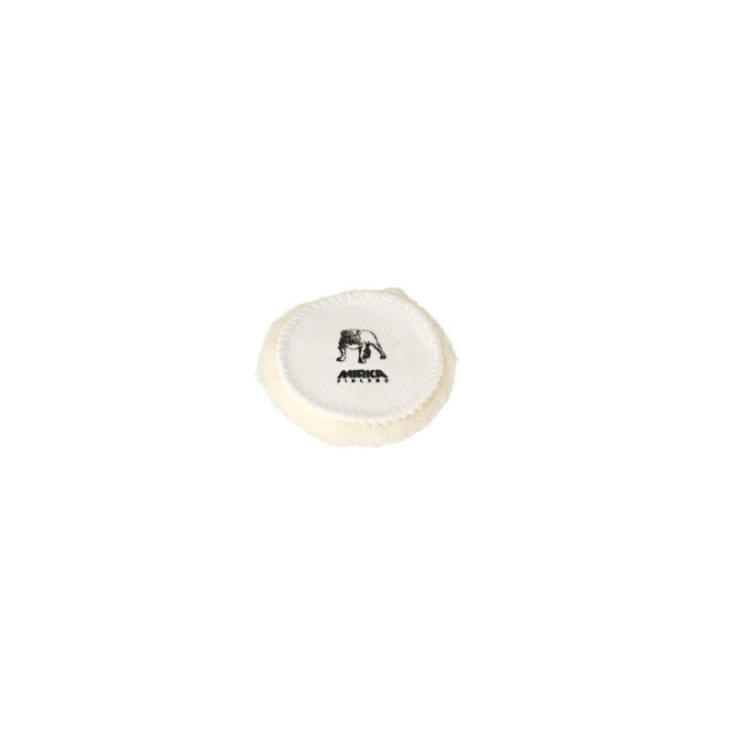 Peau de mouton naturelle - Ø77 mm (lot de 5)