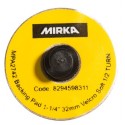 Plateau MIRKA Quick Lock 32mm Grip souple, 10/unité