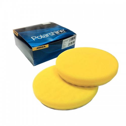 Mousse jaune lisse 150x25mm 2/unité