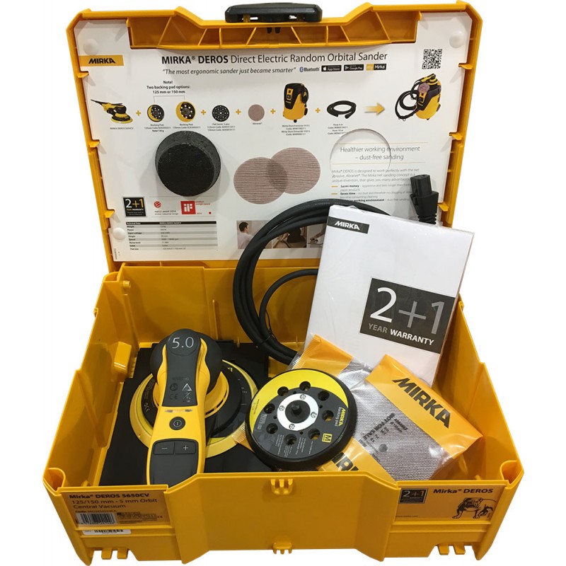 Mirka Deros 650CV 125/150 mm 5,0