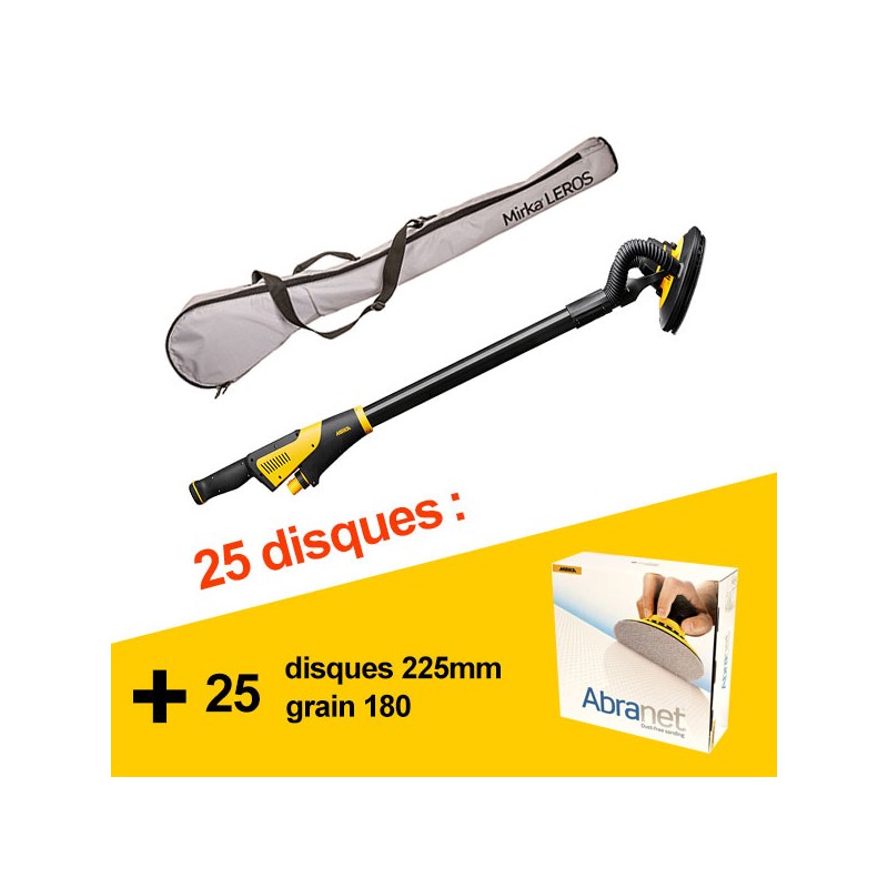 Yellow Soft Ø 225 mm disque abrasif sur mousse… - Mirka