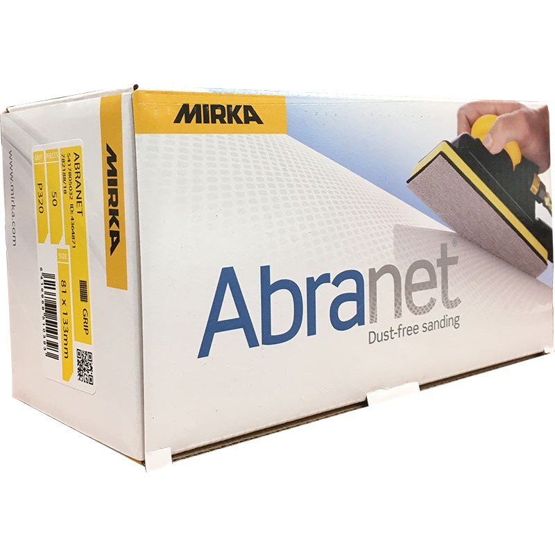 Abranet coupes abrasives 81 X 133 mm Mirka