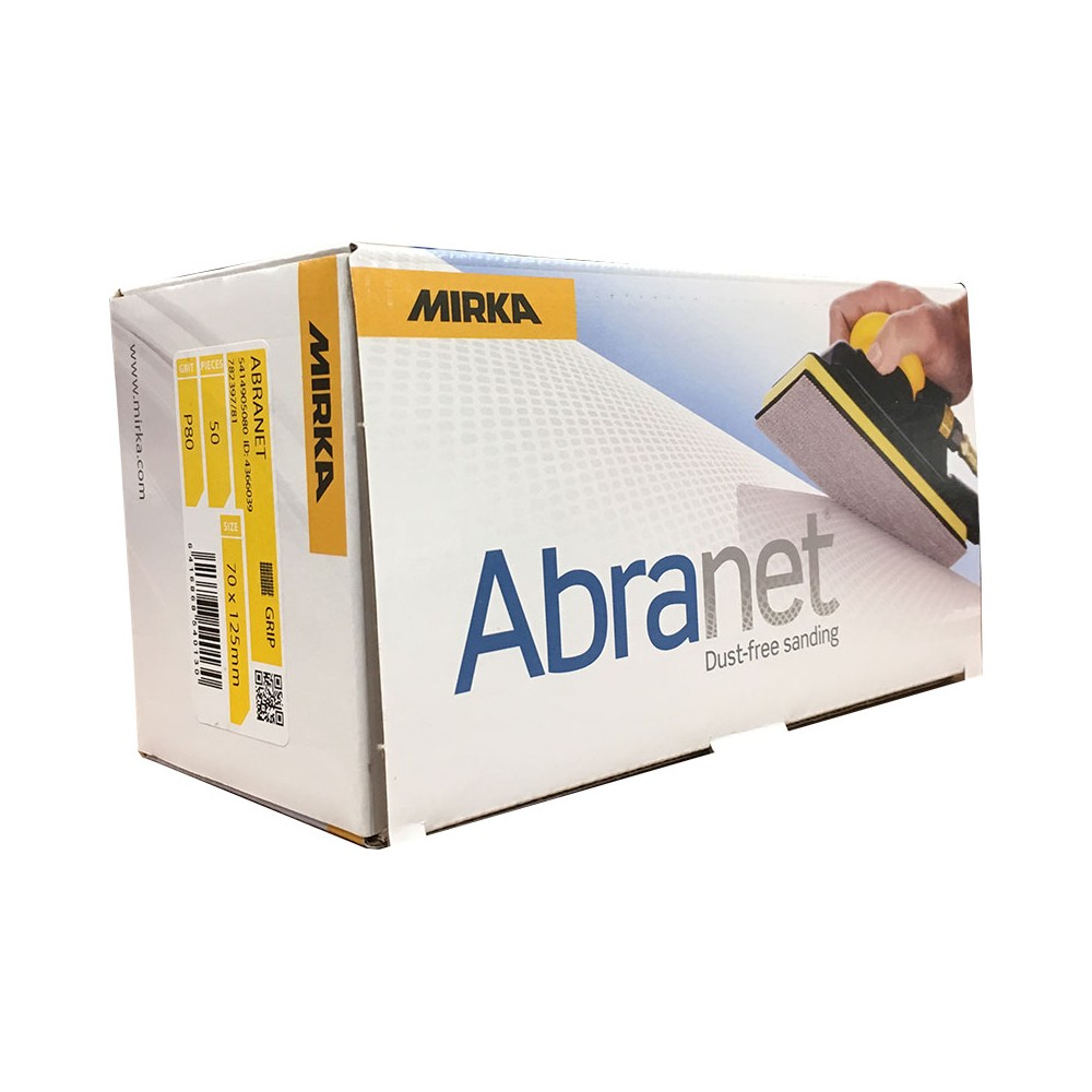 Mirka ABRANET Disque abrasif auto-agrippant 225 mm P80, 25 pcs