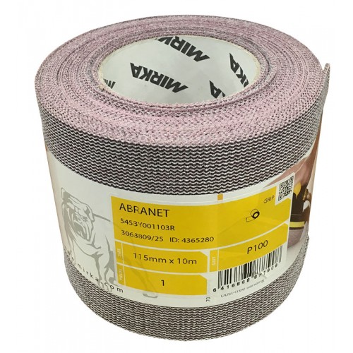 Abranet rouleaux 115 mm x 10 m