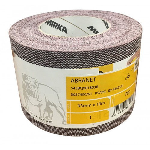 Abranet rouleaux 93 mm x 10 m