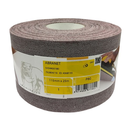 Abranet rouleaux  115 mm x 25 m