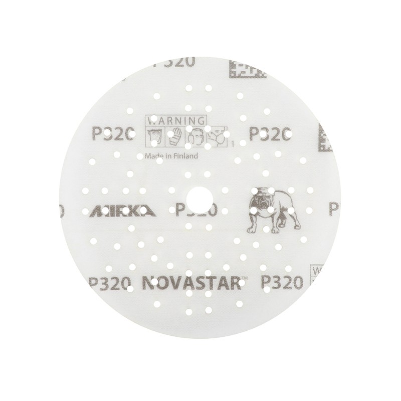 Disques abrasifs Mirka Novastar Ø 125 mm 89 trous