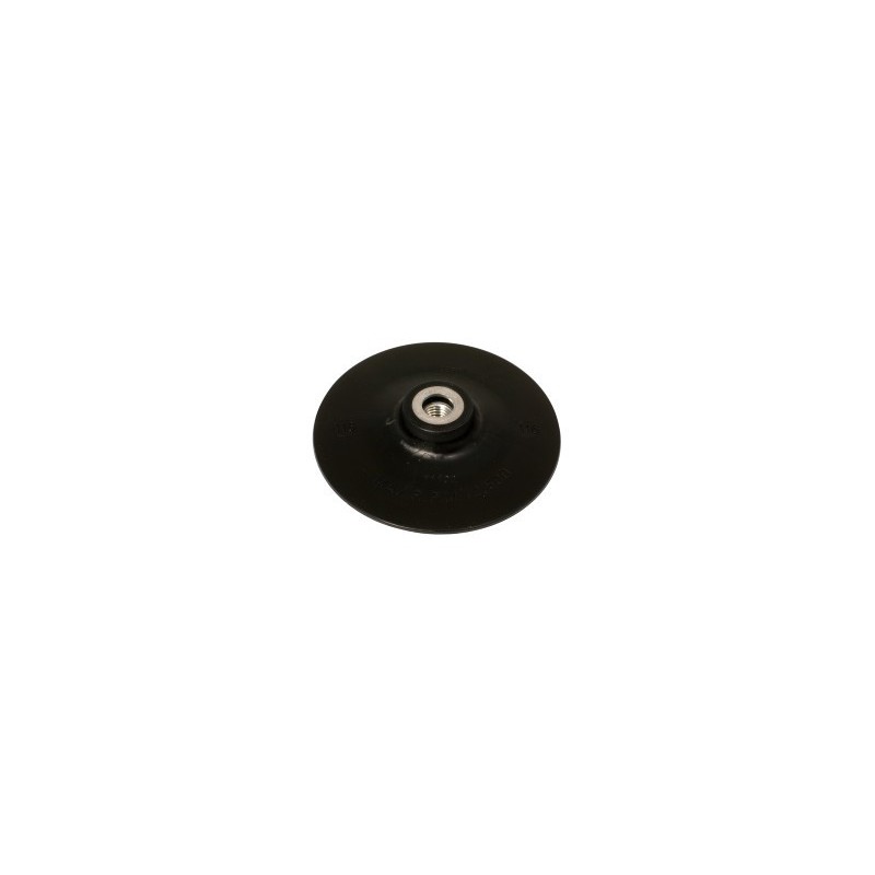 Plateau 125mm Pour Disques Fibres Filetage M14