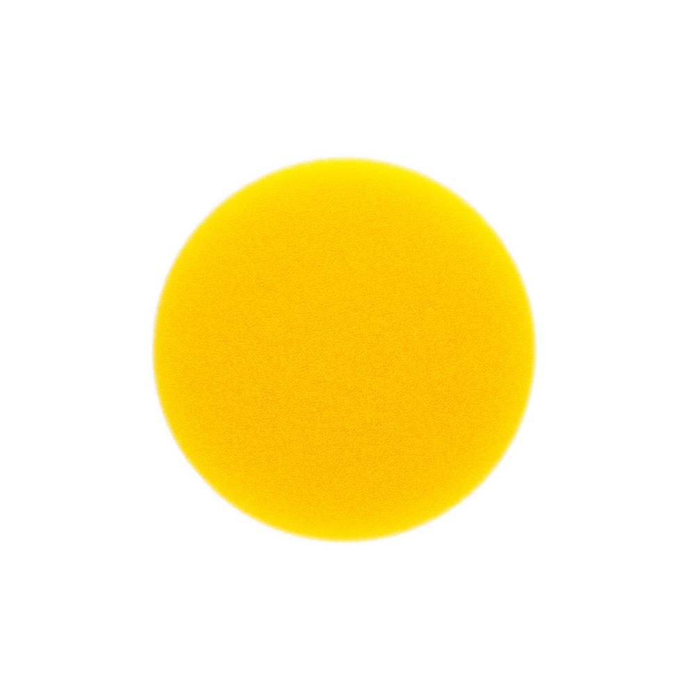 Mousse jaune lisse Ø 85 x 20 mm, 2/unité - Abrasifs Online