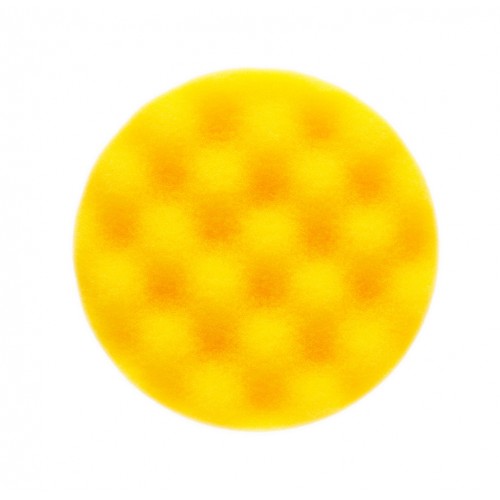 Mousse jaune avec alvéoles Ø 85 x 25 mm, 2/unité