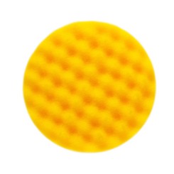 Mousse jaune avec alvéoles Ø 135 x 25 mm 10pcs
