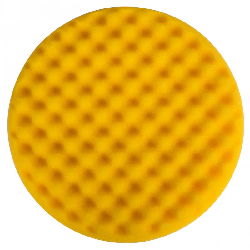 Mousse jaune avec alvéoles Ø 200 x 35 mm, 2/unité