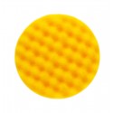 Mousse Golden Finish 1 jaune avec alvéoles Ø 85 x 25 mm, 2/unité