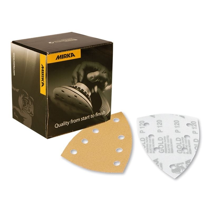 Disques abrasifs GOLD Ø 150 mm 7 trous - Outils Pro