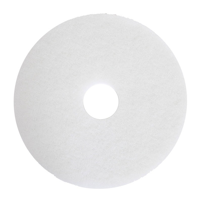 blanc Disques nylon abrasifs Ø 406 mm, ponçage et nettoyage