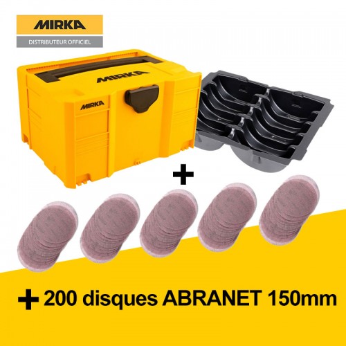 Plateau ø150 mm spécial ABRANET toutes ponceuses MIRKA