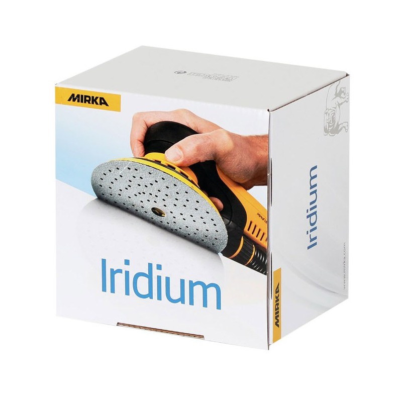 Pack DEROS 150 Essentiel : ponceuse Deros 150mm, 300 disques Iridium 150mm, tuyau avec gaine, 2 interfaces Net