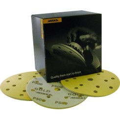 Disques Gold Soft auto-agrippants Ø 150 mm 15 trous