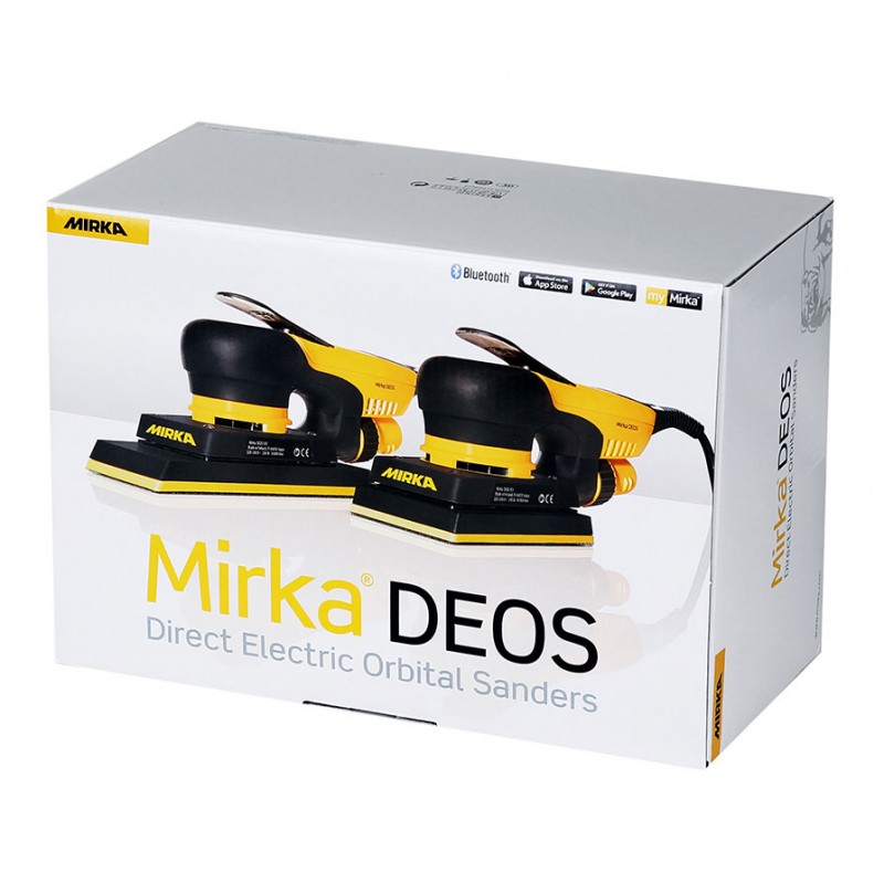 Ponceuse rectangulaire électrique Mirka® DEOS 353CV 81x133mm 3,0 boîte carton