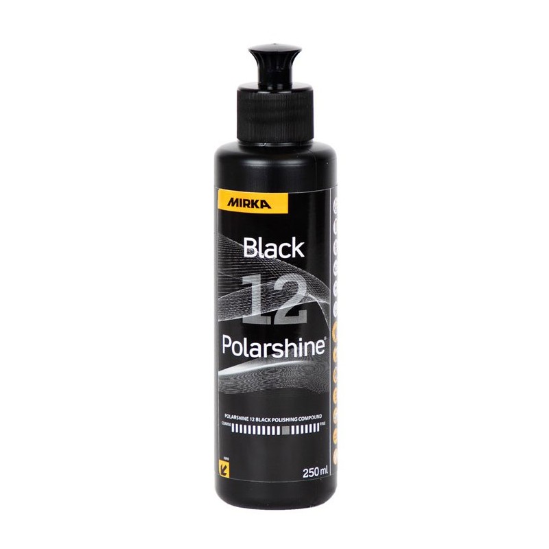 Polarshine 12 Black - pâte de lustrage - 250ml