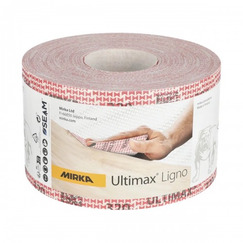 Rouleau abrasif Ultimax Ligno 115 mm x 50 m auto-agrippant