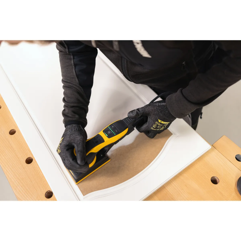 Ponceuse électrique orbitale rectangulaire Mirka DEOS II 353CV 81 x 133 mm en coffret (MID3534044CA)