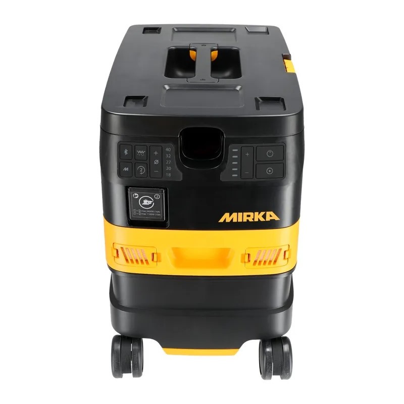 Aspirateur professionnel Mirka DEXOS 1217 AFC classe M avec tuyau de 4 m