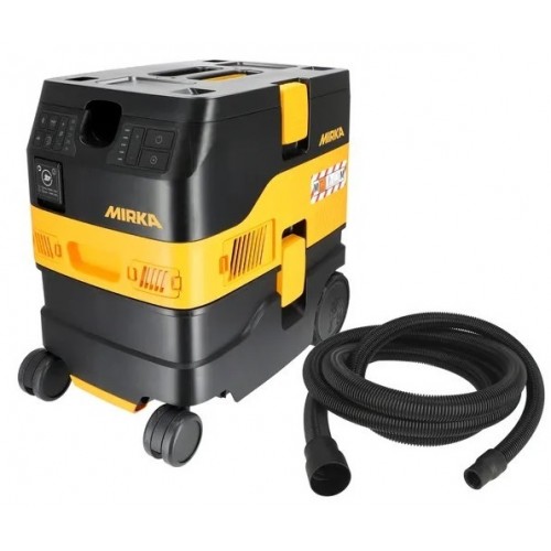 Aspirateur professionnel Mirka DEXOS 1217 AFC classe M avec tuyau de 4 m