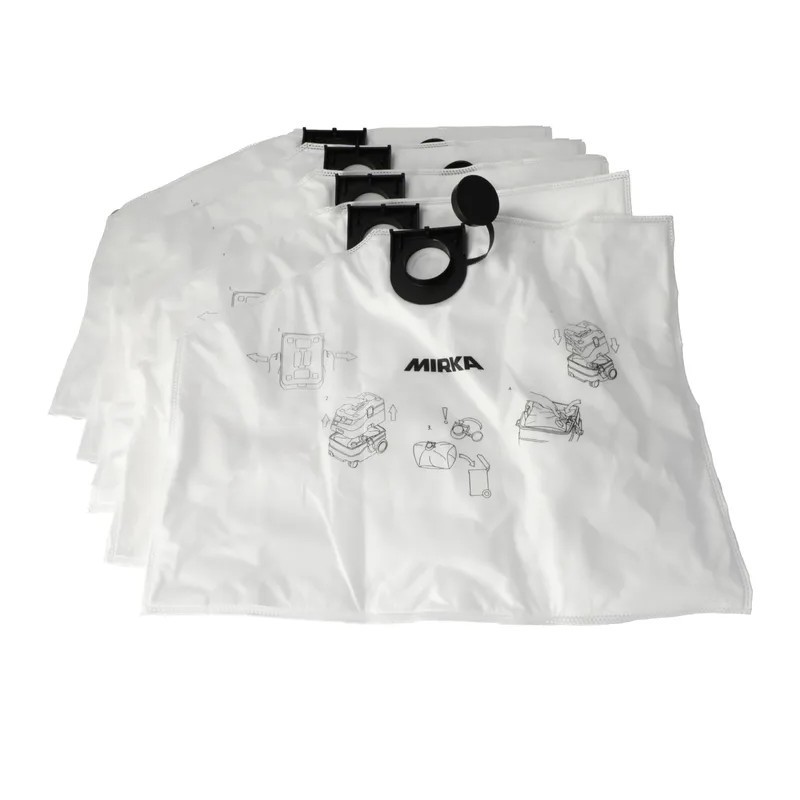 Sacs à poussière non tissés pour aspirateurs Mirka DEXOS (lot de 5)