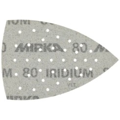 Triangles abrasifs auto-agrippants 36 trous Iridium 100 x 152 x 152 mm - lot de 10