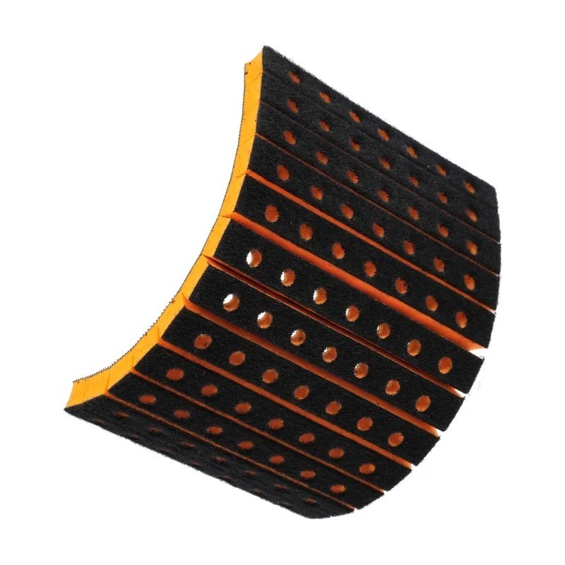 Interface Groove 100 x 50 mm 84 trous auto-agrippante 10mm (medium)