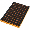 Interface Groove 100 x 50 mm 84 trous auto-agrippante 10mm (medium)