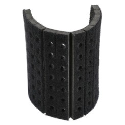 Interface Groove 100 x 50 mm 84 trous auto-agrippante 6mm (souple)