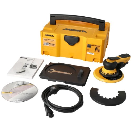 Ponceuse orbitale Mirka DEROS II 750CV Ø 175 mm exc. 5.0 mm en systainer