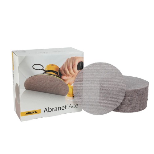 Disques abrasifs Abranet Ace Ø 175 mm auto-agrippants, maille micro-perforée - Mirka