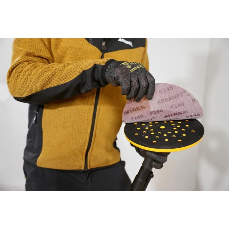 Plateau de ponçage rigide pour cale sur perche Mirka DecoSander Ø 225 mm