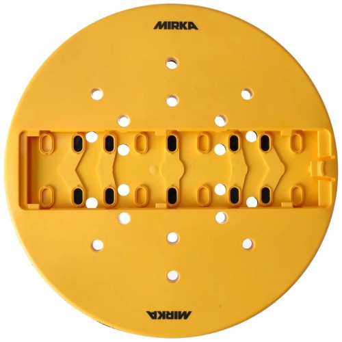 Plateau de ponçage rigide pour cale sur perche Mirka DecoSander Ø 225 mm