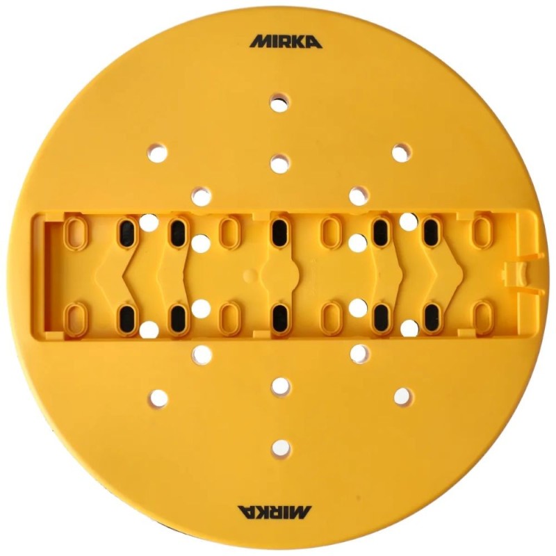 Plateau de ponçage rigide pour cale sur perche Mirka DecoSander Ø 225 mm