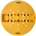Plateau de ponçage rigide pour cale sur perche Mirka DecoSander Ø 225 mm