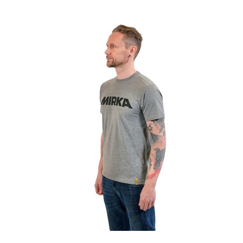 T-shirt gris Mirka Signature