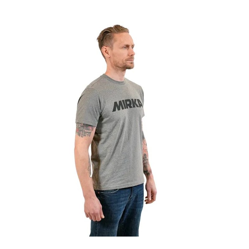 T-shirt gris Mirka Signature