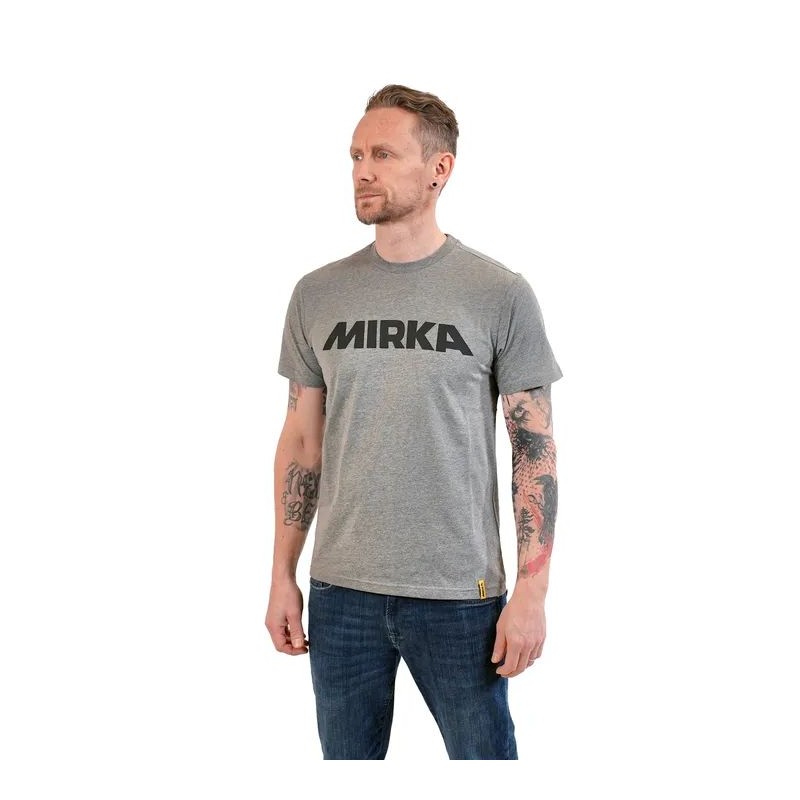 T-shirt gris Mirka Signature