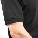 Polo noir pour homme Mirka Tagline