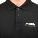 Polo noir pour homme Mirka Tagline