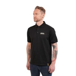 Polo noir pour homme Mirka Tagline