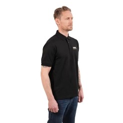 Polo noir pour homme Mirka Tagline