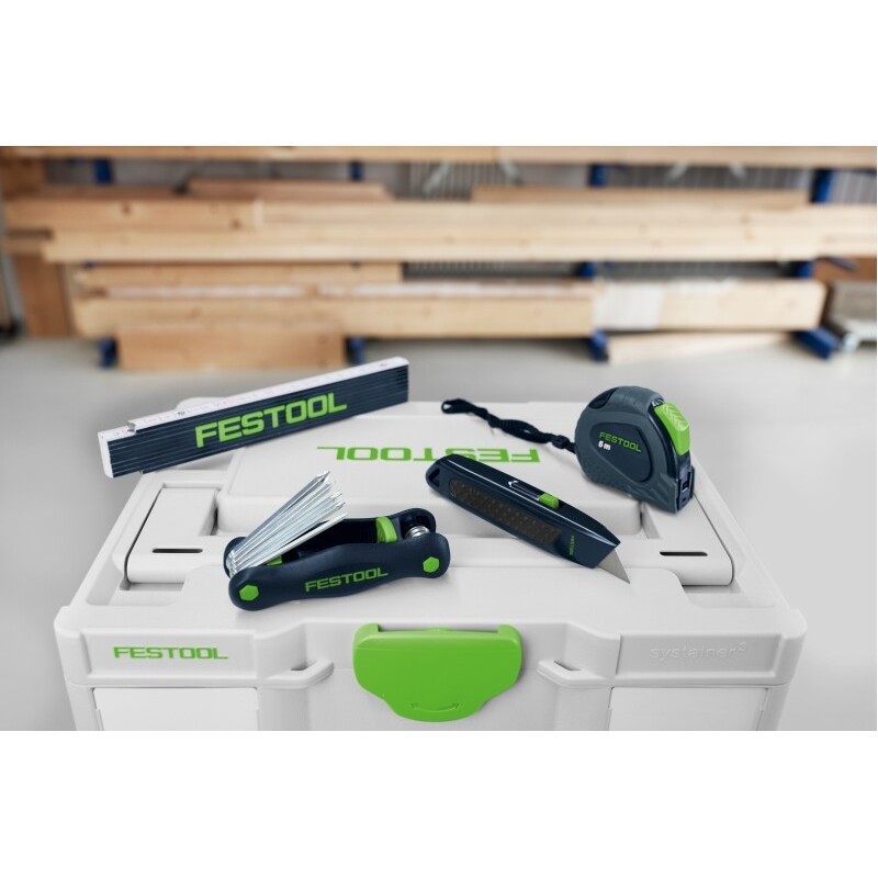 Mètre pliant en bois 2 m Festool MS-2M-FT1 (201464)