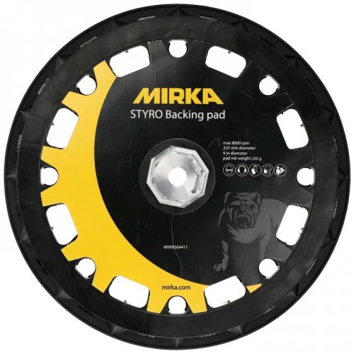 Plateau de ponçage Styro - ITE Ø 225mm Grip pour Mirka LEROS