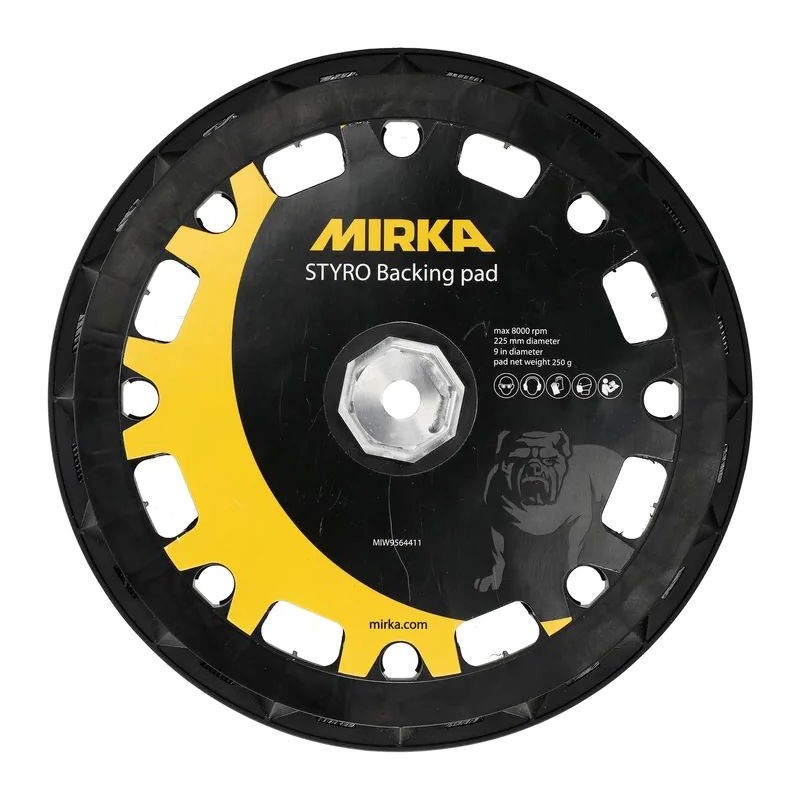 Plateau de ponçage Styro - ITE Ø 225mm Grip pour Mirka LEROS