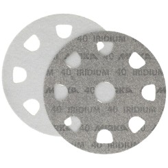 Disques abrasifs auto-agrippants Iridium Styro - ITE Ø 225 mm pour XPS ou PSE